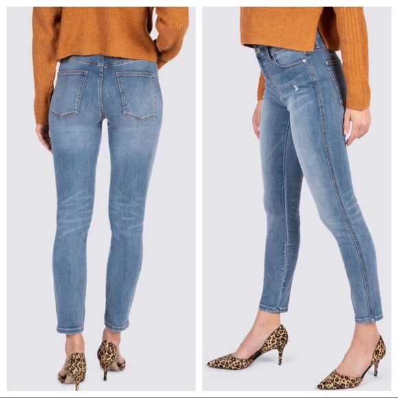 LILA RYAN SLOANE HIGH RISE SKINNY ANKLE JEAN 27P - Picture 4 of 13